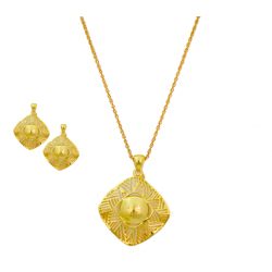 Dong Gurami 22K Gold Plated Necklace Set, DG10552